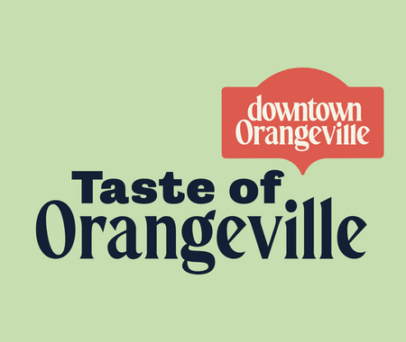 Words that say Taste of Orangeville